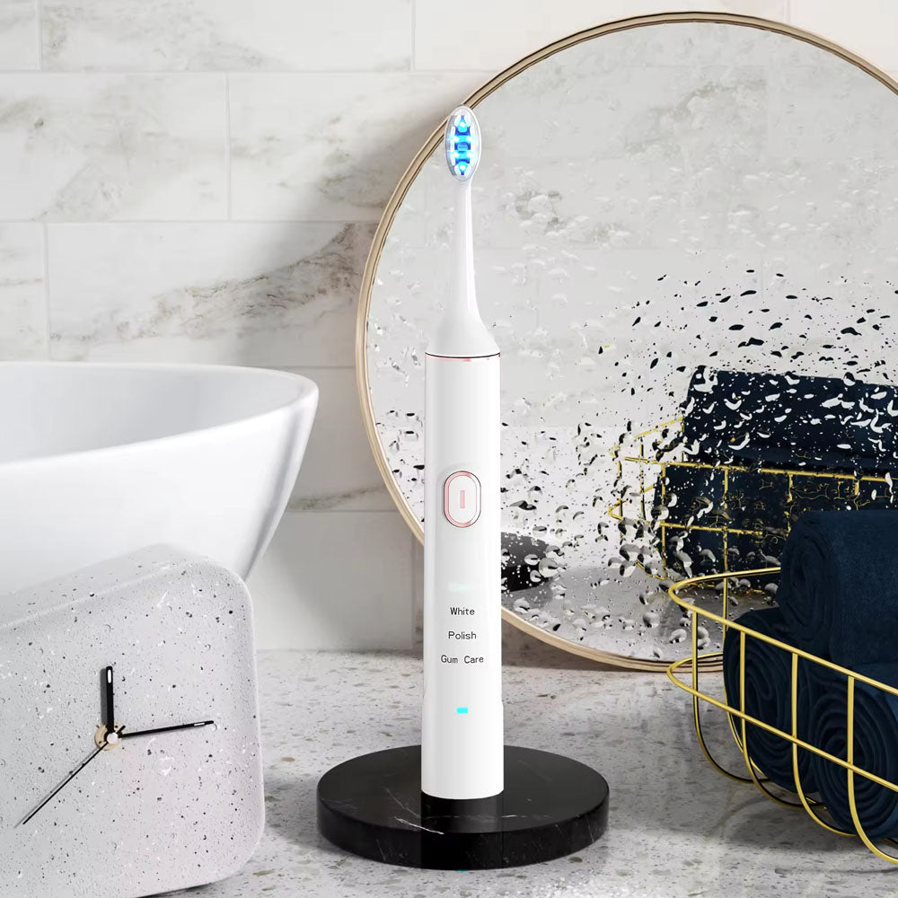 Wireless Charging Whitening Blue LED Electric Toothbrush
