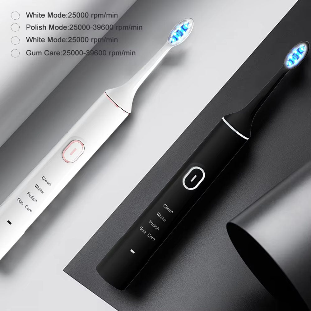 Wireless Charging Whitening Blue LED Electric Toothbrush
