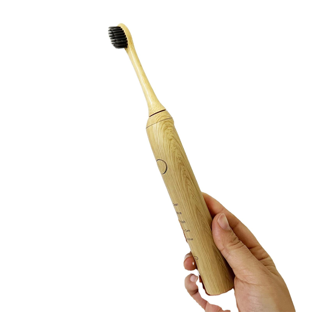 Bamboo Electric Toothbrush Replacement Heads - 4 Pack