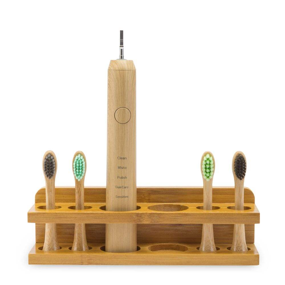 Bamboo Electric Toothbrush Replacement Heads - 4 Pack