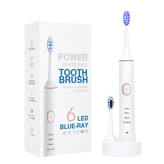 Wireless Charging Whitening Blue LED Electric Toothbrush