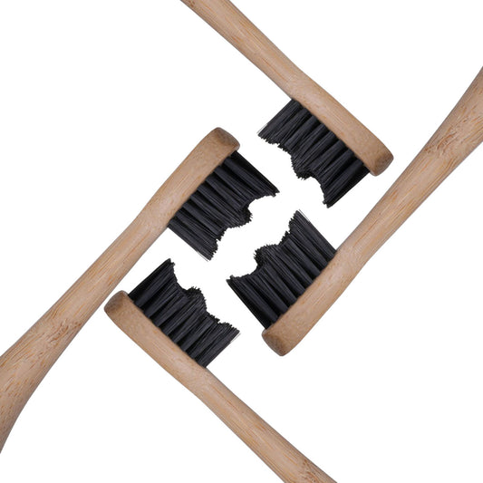 Bamboo Electric Toothbrush Replacement Heads - 4 Pack